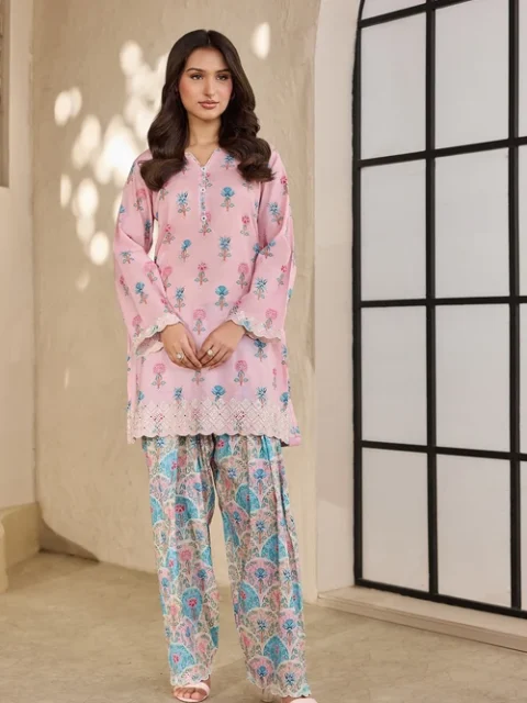 Bareen | Multi Lawn Cotton Straight Kurta Set
