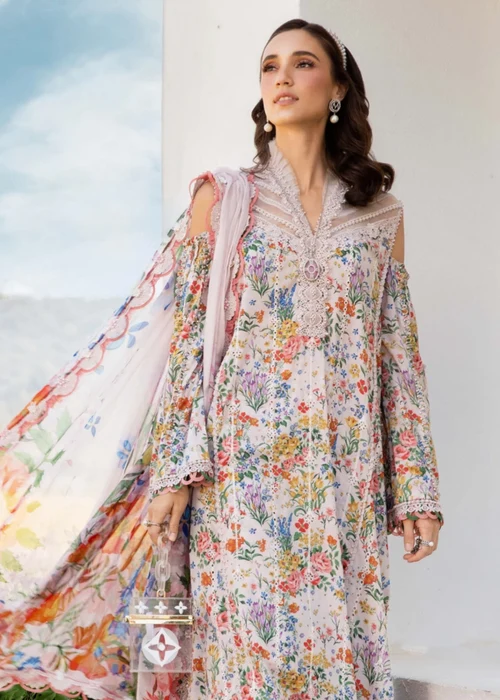 Maria B | Multi Lawn Kurta Set - Image 3