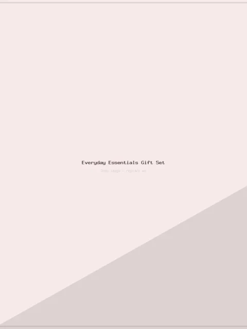 Everyday Essentials Gift Set