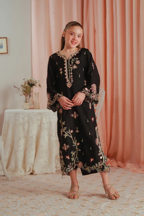 Sprinkles Black Girls Kaftan | Stunning Embroidered Style