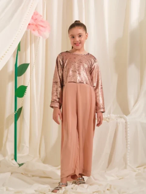 Sprinkles Multi Jumpsuit | Stunning Sequined Georgette Style