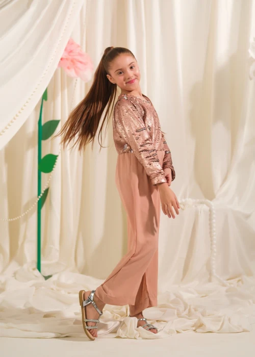 Sprinkles Multi Jumpsuit | Stunning Sequined Georgette Style - Image 2