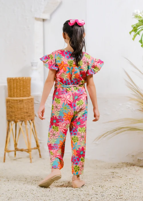 Sprinkles Rainbow Garden Jumpsuit | Stunning Floral Style - Image 3