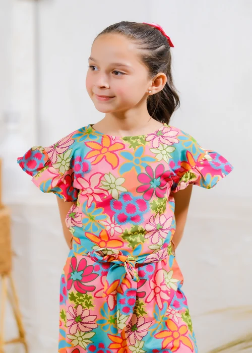 Sprinkles Rainbow Garden Jumpsuit | Stunning Floral Style - Image 2